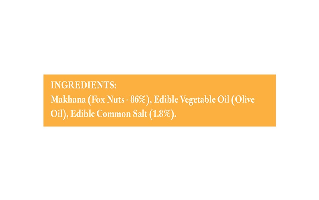 Haldiram's Magic Makhana Roasted Foxnuts Simply Salted   Pack  40 grams